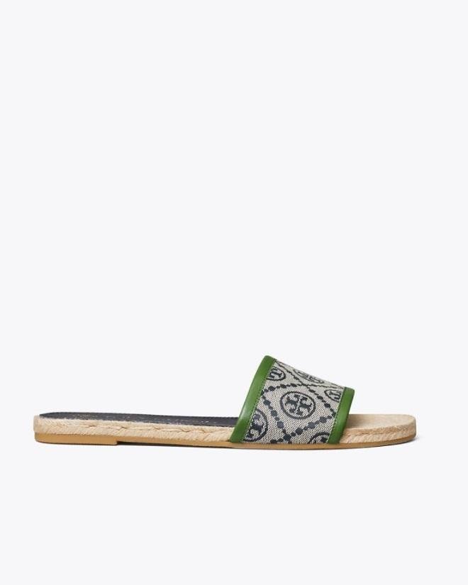 Tory Burch T Monogram Espadrille Slide-20254407