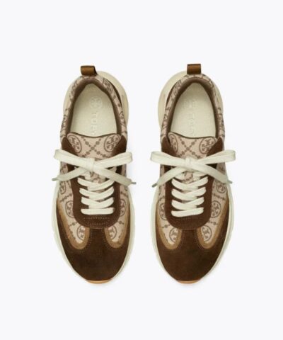 Tory Burch T Monogram Good Luck Trainer - Image 3
