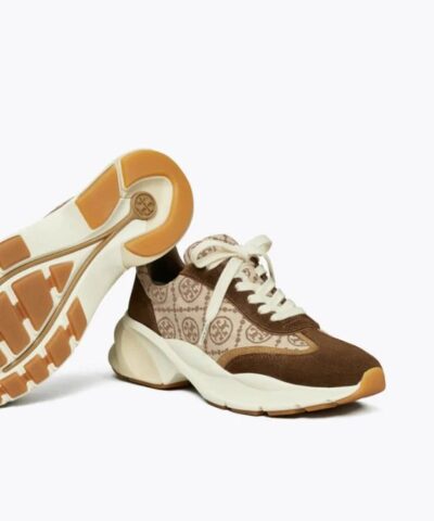 Tory Burch T Monogram Good Luck Trainer - Image 4