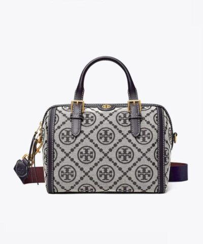 Tory Burch T Monogram Jacquard Barrel, Tory Navy-20248604