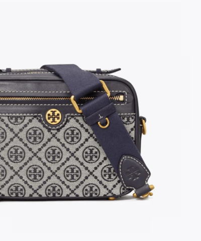 Tory Burch T Monogram Jacquard Camera Bag Tory Navy 20257021 3