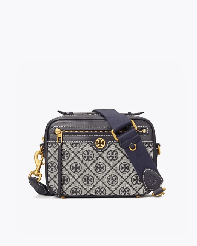 Tory Burch T Monogram Jacquard Camera Bag, Tory Navy-20257021