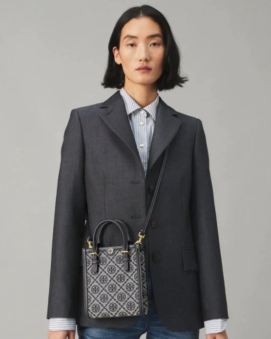 Alternative view of Tory Burch T Monogram Jacquard Min Tote