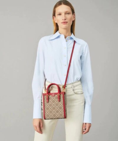 Tory Burch T Monogram Jacquard Min Tote 20243152 14