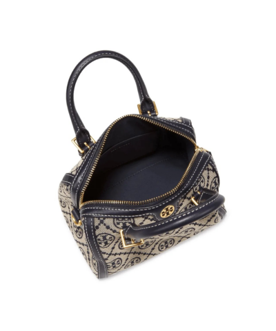 Tory Burch T Monogram Jacquard Mini Barrel Tory Navy 20248591 2