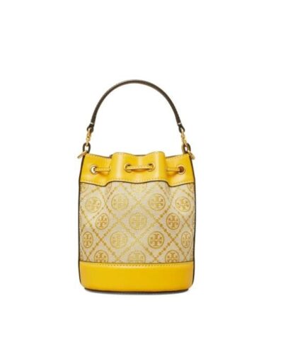 Tory Burch T Monogram Jacquard Mini Bucket Bag 20255426 1
