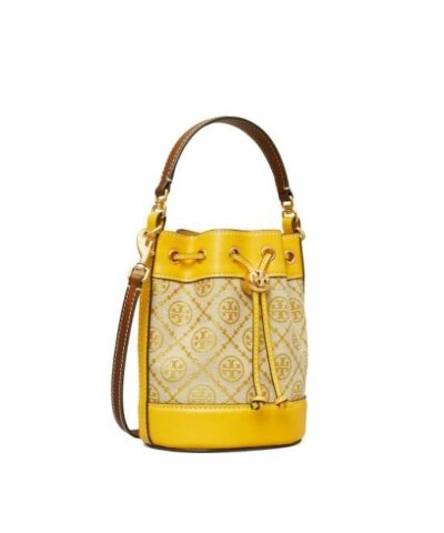 Tory Burch T Monogram Jacquard Mini Bucket Bag 20255426 2