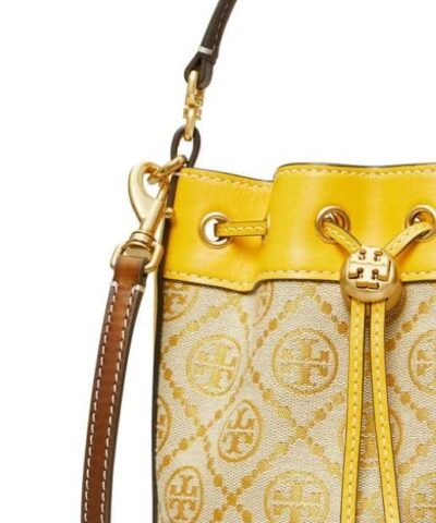 Tory Burch T Monogram Jacquard Mini Bucket Bag 20255426 3