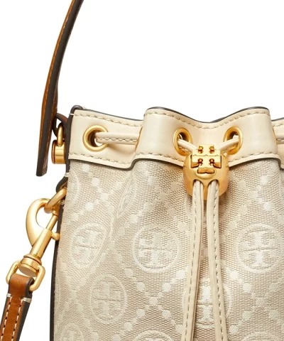 Tory Burch T Monogram Jacquard Mini Bucket Bag 20255426 9