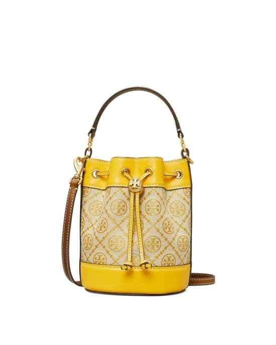 Tory Burch T Monogram Jacquard Mini Bucket Bag-20255426