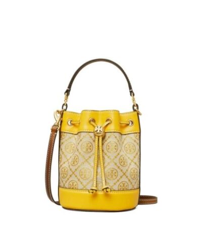 Tory Burch T Monogram Jacquard Mini Bucket Bag-20255427