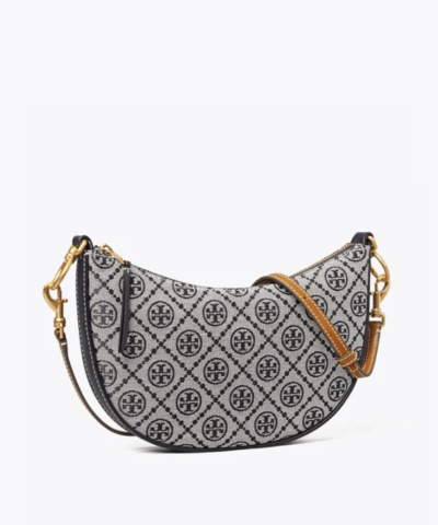 Tory Burch T Monogram Jacquard Mini Hobo 20255695 1