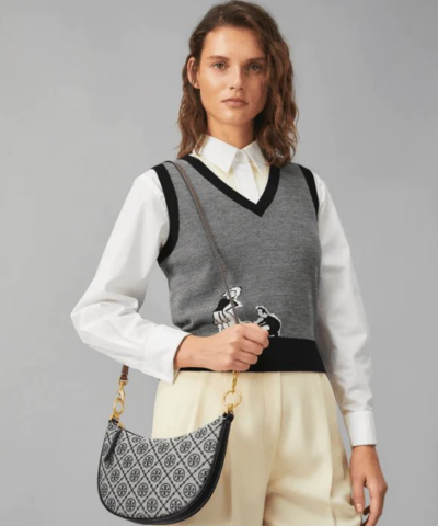 Tory Burch T Monogram Jacquard Mini Hobo 20255695 4