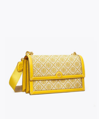 Tory Burch T Monogram Jacquard Shoulder Bag 20255702 2