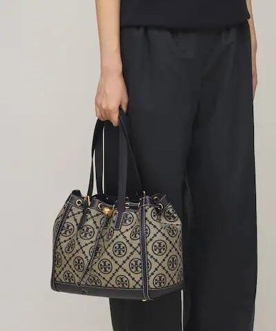 Tory Burch T Monogram Jacquard Small Tote Bag 20250010 3