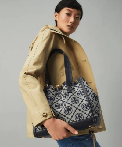 Tory Burch T Monogram Jacquard Small Tote Bag Tory Navy 20257077 1