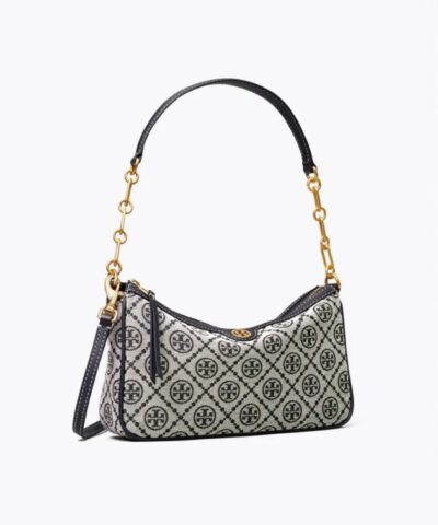 Tory Burch T Monogram Jacquard Studio Bag In Tory Navy 20243254 2