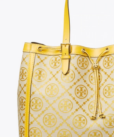 Tory Burch T Monogram Jacquard Tote Bag Goldfinch 20257155 3