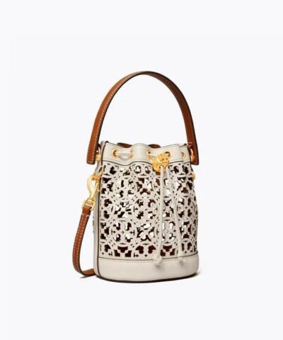Tory Burch T Monogram Laser Cut Mini Bucket Bag 20240305 1