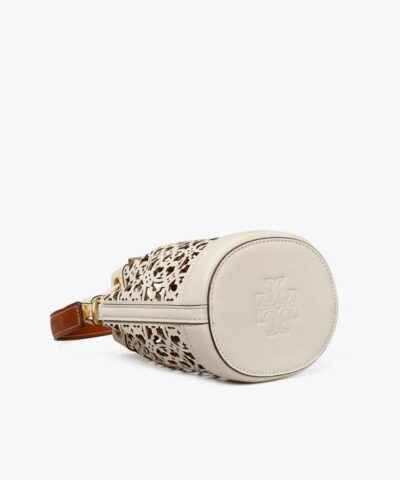 Tory Burch T Monogram Laser Cut Mini Bucket Bag 20240305 2