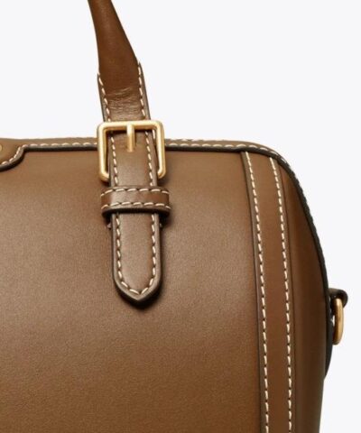 Tory Burch T Monogram Leather Barrel Moose 20248619 5