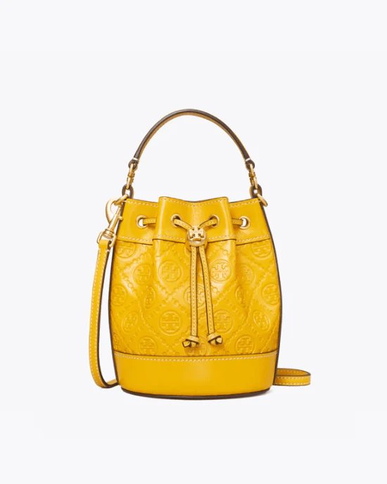 Alternative view of Tory Burch T Monogram Leather Mini Bucket Bag