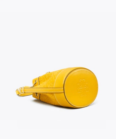 Tory Burch T Monogram Leather Mini Bucket Bag 20258114 10