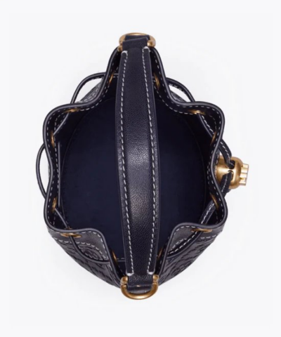 Tory Burch T Monogram Leather Mini Bucket Bag 20258114 4