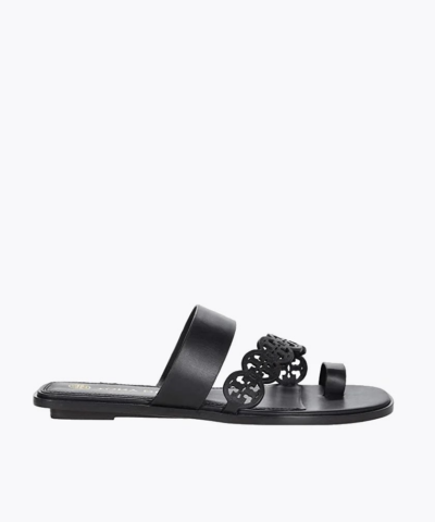 Tory Burch Tiny Miller Toe-Ring Slide, Leather-20253782