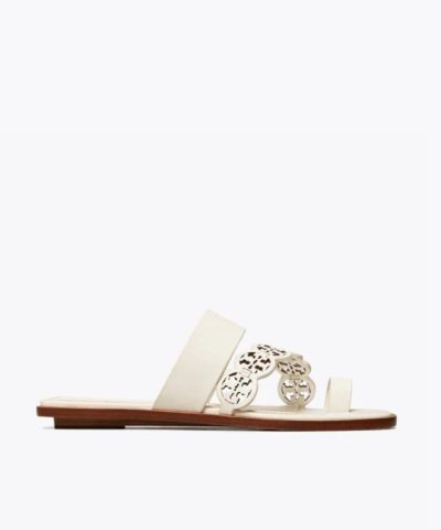Tory Burch Tiny Miller Toe-Ring Slide, Leather-20253795