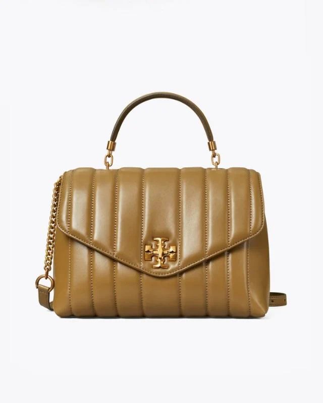 Tory Burch Toasted Sesame Kira Quilted Satchel-20248628