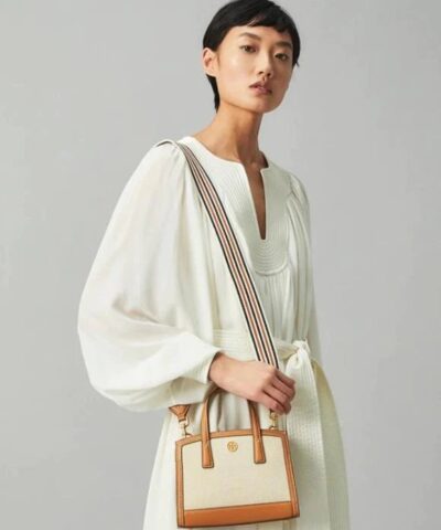 Tory Burch Walker Canvas Micro Satchel Kobicha 20257181 1