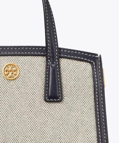 Tory Burch Walker Canvas Micro Satchel Tory Navy 20257188 4
