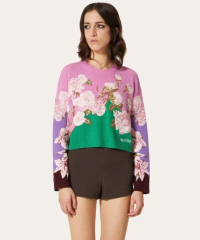 Valentino Embroidered Cashmere Wool Jumper 20251874 2