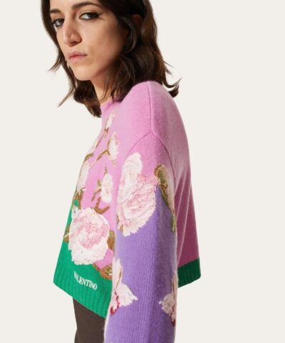 Valentino Embroidered Cashmere Wool Jumper 20251874 4