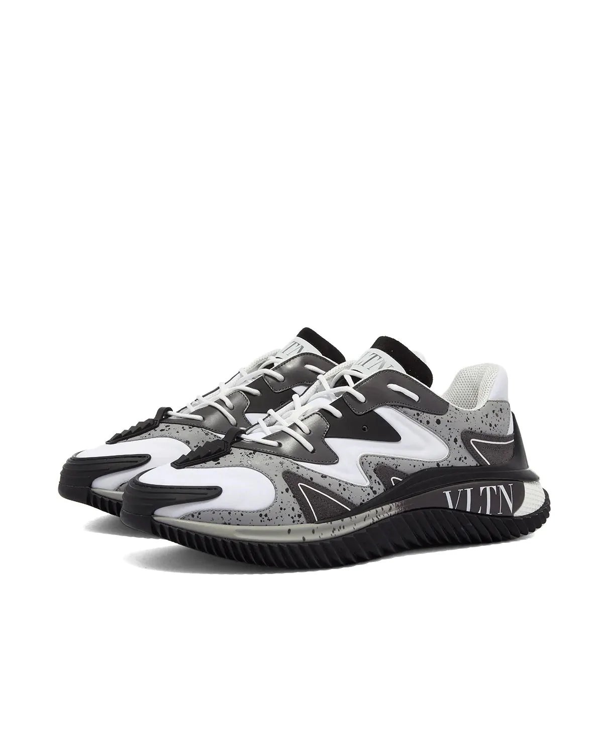 Alternative view of Valentino Garavani Men's Grey Wade Runner Sneaker