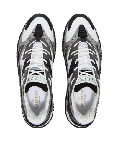 Valentino Garavani Mens Grey Wade Runner Sneaker 20244568 4