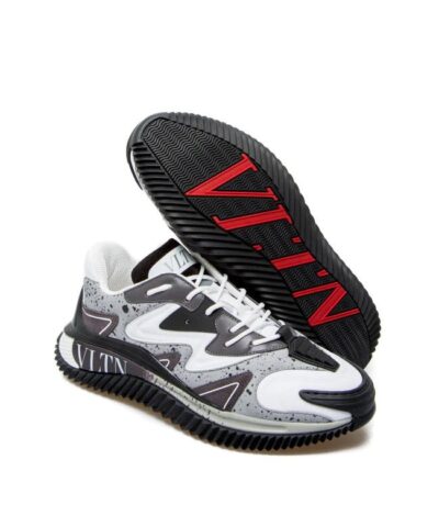 Valentino Garavani Mens Grey Wade Runner Sneaker 20244568 6