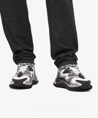 Valentino Garavani Mens Grey Wade Runner Sneaker 20244568 7