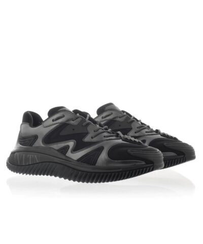 Valentino Garavani Mens Wade Runner Metallic Sneaker 20244557 1