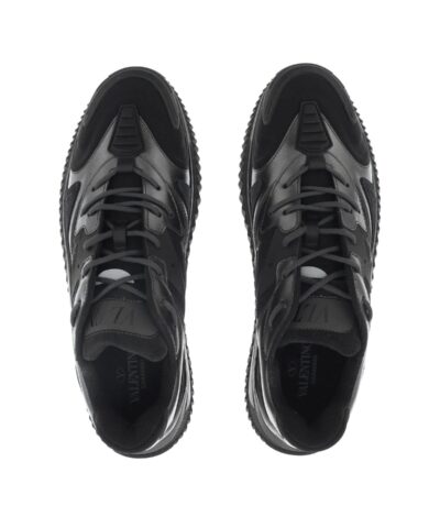 Valentino Garavani Mens Wade Runner Metallic Sneaker 20244557 3