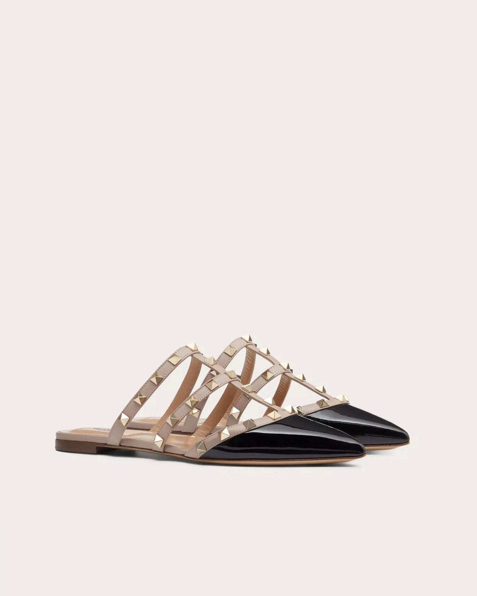 Alternative view of Valentino Garavani Rockstud Patent-Leather Mule