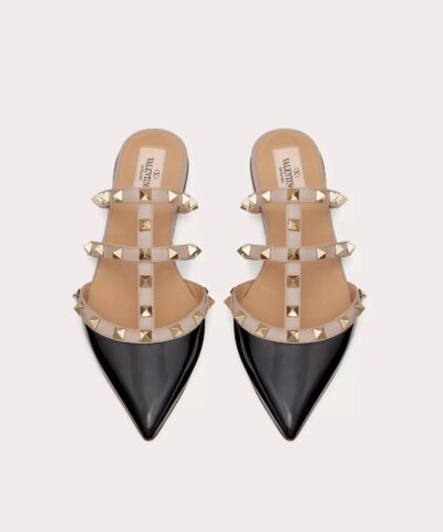 Valentino Garavani Rockstud Patent Leather Mule 20240756 3