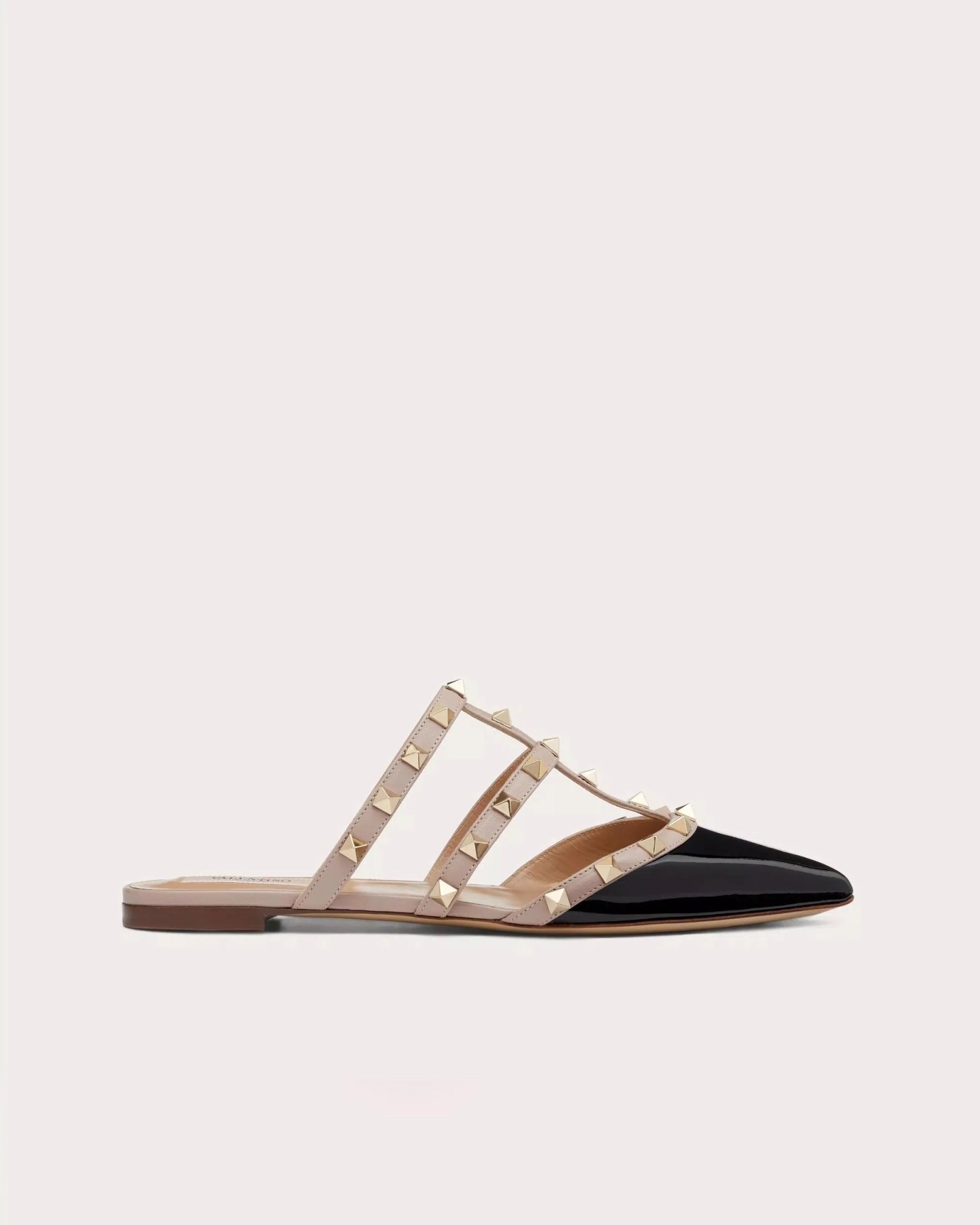 Valentino Garavani Rockstud Patent-Leather Mule-20240756