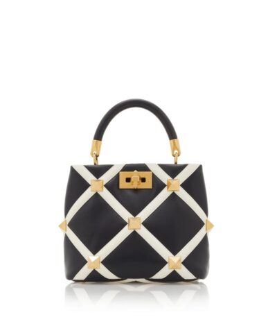 Valentino Garavani Small Roman Stud Top Handle Bag-20251520