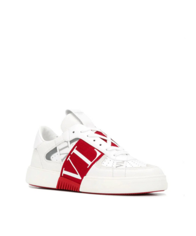 Valentino Mens Low Top Calfskin VL7N Sneaker Whit Bands 20252621 2