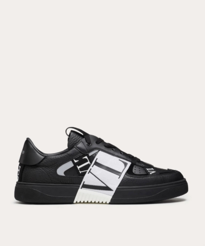 Valentino Men's Low-Top Calfskin VL7N Sneaker Whit Bands-20252637