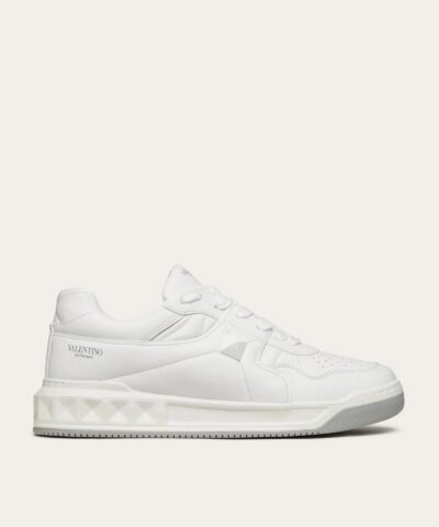 Valentino Men's ONE STUD Low-Top Nappa Sneaker-20253104