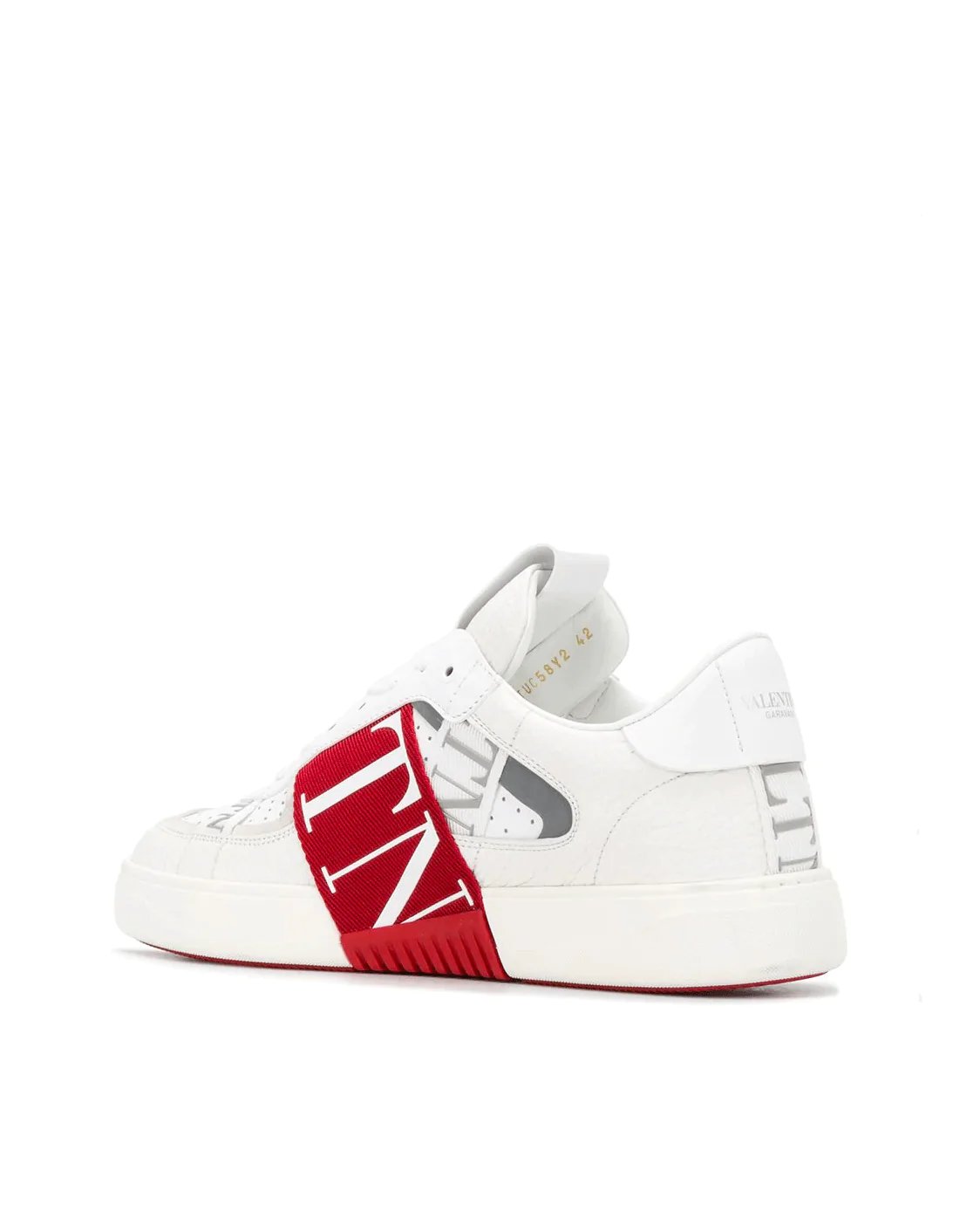 Alternative view of Valentino Women's Low-Top Calfskin VL7N Sneaker Whit Bands