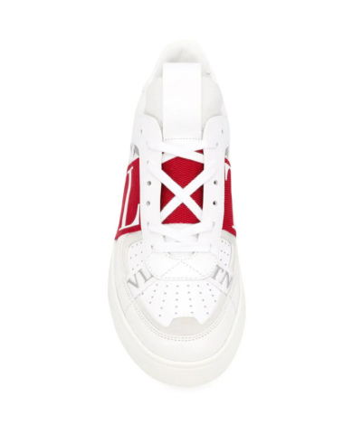 Valentino Womens Low Top Calfskin VL7N Sneaker Whit Bands 20252609 3